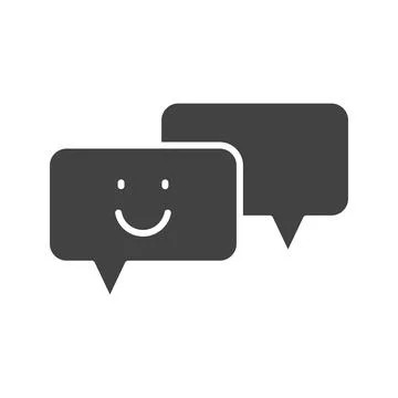 Chat Icon Image. Stock Illustration