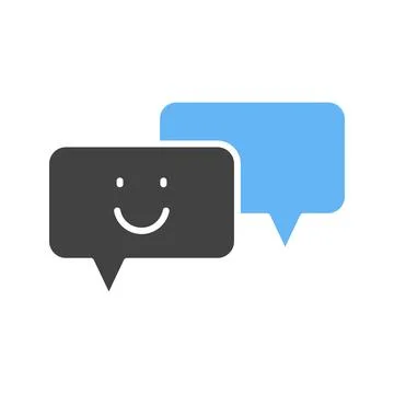 Chat Icon Image. Stock Illustration