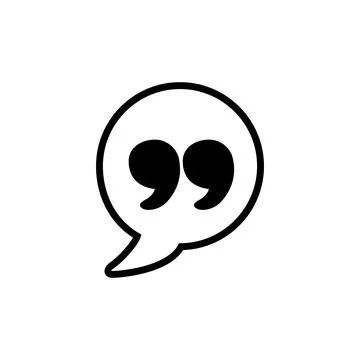 Chat icon. Simple speech bubble isolated Stock Illustration