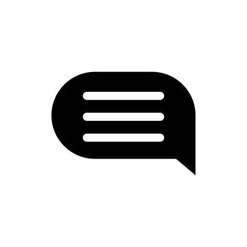 Chat icon symbol vector illustration Stock Illustration