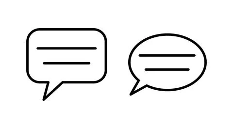 Chat icon vector. Chat Icon in trendy flat style isolated. Speech bubble symb 스톡 일러스트