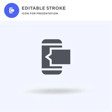 Chat icon vector, filled flat sign, solid pictogram isolated on white, logo i Stock Illustration