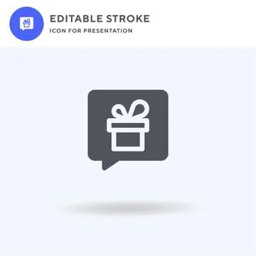 Chat icon vector, filled flat sign, solid pictogram isolated on white, logo 스톡 일러스트