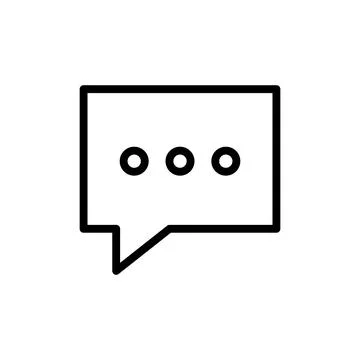 Chat icon vector illustration. speech bubble sign and symbol. comment icon... 스톡 일러스트