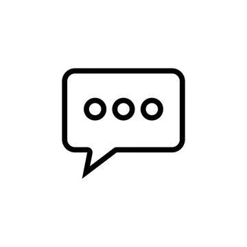 Chat icon vector. speech bubble icon. comment icon vector. message. contact u 스톡 일러스트