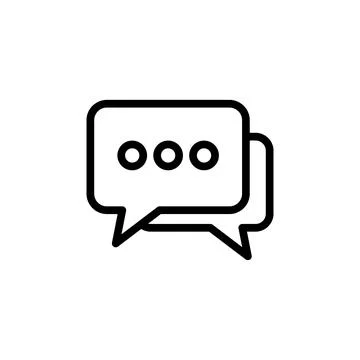 Chat icon vector. speech bubble icon. comment icon vector. message. contact u 스톡 일러스트
