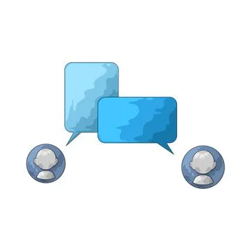 Chat illustration Stock Illustration