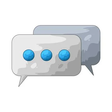 Chat illustration Stock Illustration