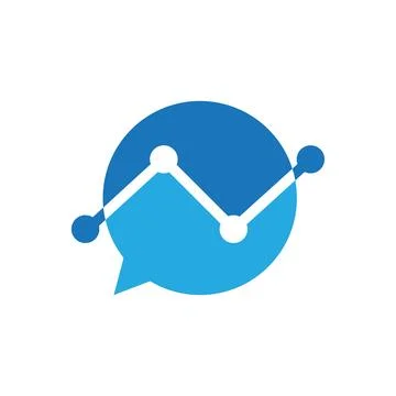 Chat lab creative logo design vector イラスト素材
