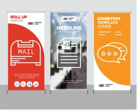 Chat,  , Mail box roll up Illustrazione stock