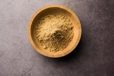 Chat Masala Or Chaat Masala is important ingradient of Panipuri / Bhelpuri /  Foto stock