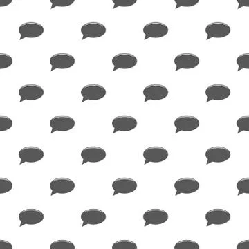 Chat pattern seamless Illustrazione stock