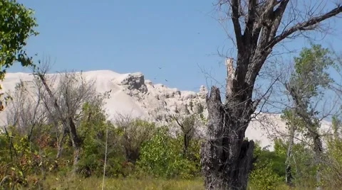 Chat Pile Far Stock Footage 55269402