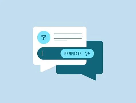 Chat powers mobile customer support with analytics on smartphone. Chatbot Stock Illustration