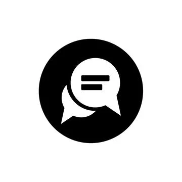 Chat related icon Stock Illustration