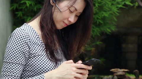 Chat on smartphone Stock Footage 56252961