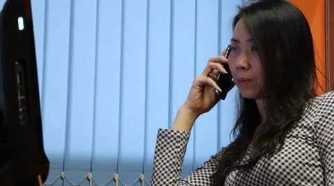 Chat on smartphone Stock Footage 56256131