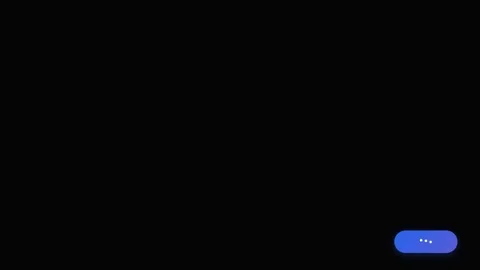 Chat Support Message Icon Animated Typing Dots Black Background Stock Footage 332695352