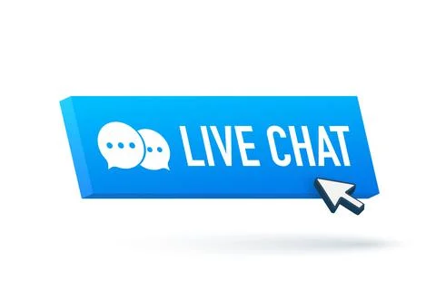Chat talk bubble icon logo vector. Information icon vector. Live stream logo Stock Illustration