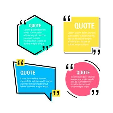 Chat talk bubble icon logo vector. Message icon. Quote on white background 스톡 일러스트