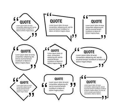 Chat talk bubble icon logo vector. Message icon. Quote on white background Illustrazione stock