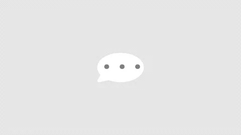 Chat Typing Message Icon Animation Stock-Footage 342591910