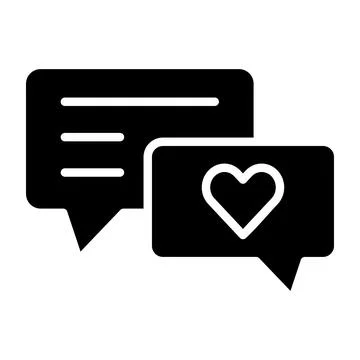 Chat Vector Icon Design Illustration Stock Illustration