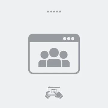 Chat window icon, chat window vector, chat window symbol, chat window design, Stockillustratie