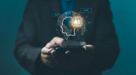 Chatbot Ai Artificial Intelligence online customer service.Digital chatbot,.. 写真素材