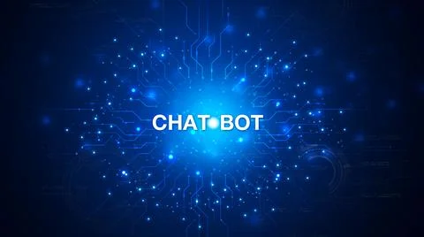 Chatbot are assistant conversation for provide access to data growth of bus.. Illustrazione stock