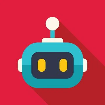 Chatbot avatar sending and receiving messages using artificial intelligence Stock Illustration