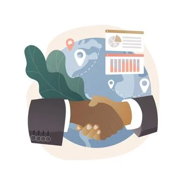 Chatbot customer service abstract concept vector illustration. Illustrazione stock