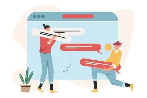 Chatbot Development and Logic Programming Conversation Flow Illustration Stock Illustration