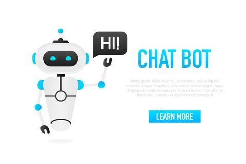 Chatbot icon concept, chat bot or chatterbot. Robot Virtual Assistance Of Stock Illustration