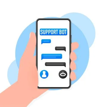 Chatbot icon concept, chat bot or chatterbot. Robot Virtual Assistance Of Stock Illustration