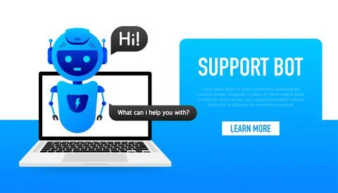 Chatbot icon concept, chat bot or chatterbot. Robot Virtual Assistance Of Stock Illustration