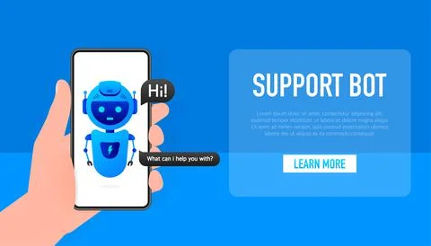 Chatbot icon concept, chat bot or chatterbot. Robot Virtual Assistance Of Stock Illustration