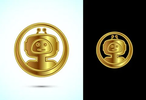 Chatbot icon design illustration, Chat conversation icon, Online support se.. Stock Illustration