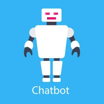 The chatbot illustration. This is a vector illustration Stock Illustration