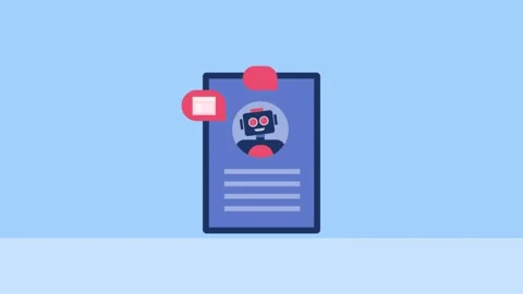 Chatbot marketing platform, automate message and tracking sales. Stock Footage 337956224