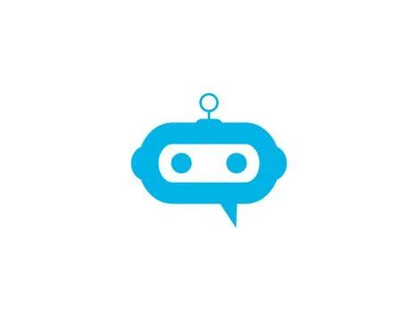 Chatbot, robot, app icon. Vector illustration. Stock-Illustration