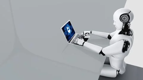 Chatbot software application for modish online business Stock Illustration