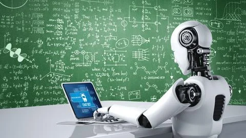 Chatbot software application for modish online business Illustrazione stock