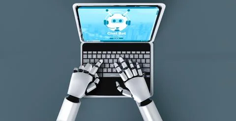 Chatbot software application for modish online business 스톡 일러스트