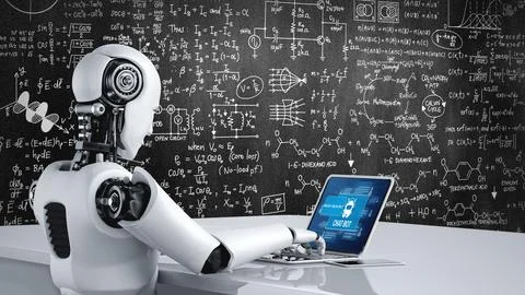 Chatbot software application for modish online business 스톡 사진