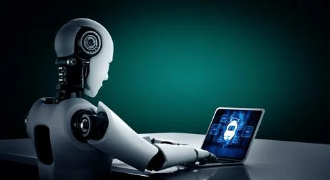 Chatbot software application for modish online business 스톡 사진