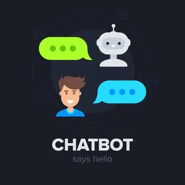 Chatbot vector illustration concept Stock Illustration