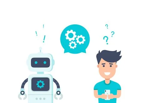 Chatbot vector illustration concept Stock Illustration
