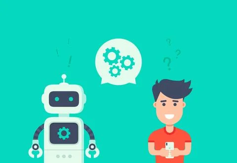 Chatbot vector illustration concept Stock Illustration