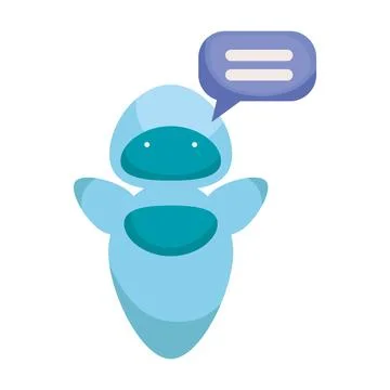 Chatbot virtual assistant design Ilustración de archivo